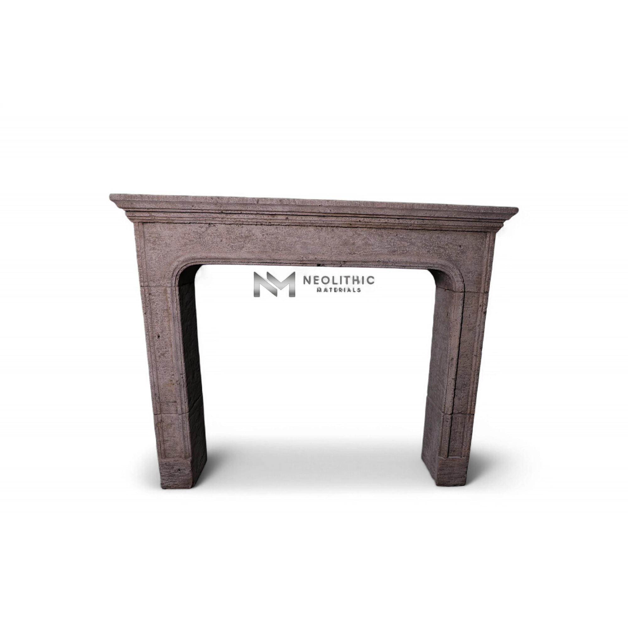 Reclaimed Limestone Mantel